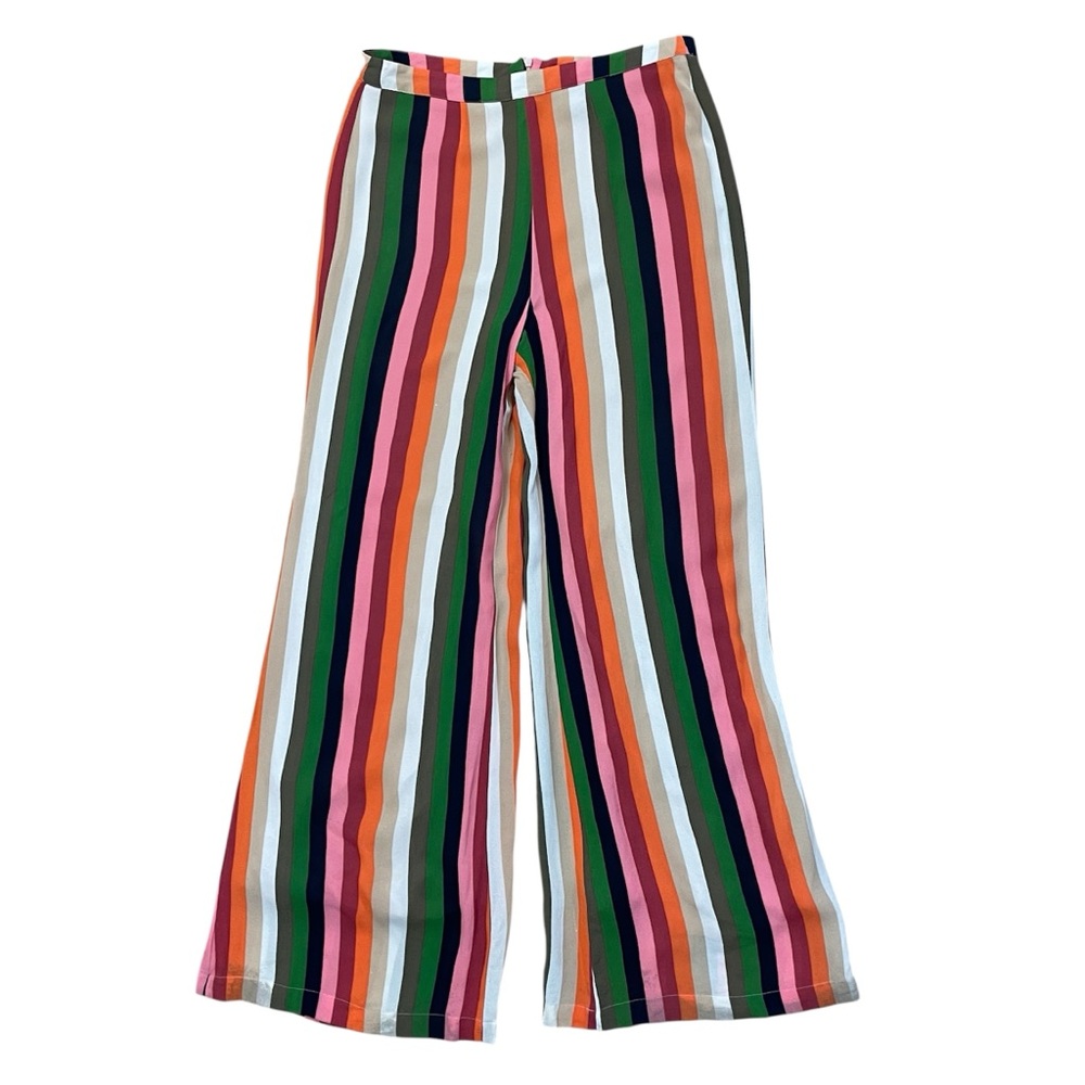 Reformation Sorrenti Pants 6 Multi Wide Leg Trouser Maximalist Retro